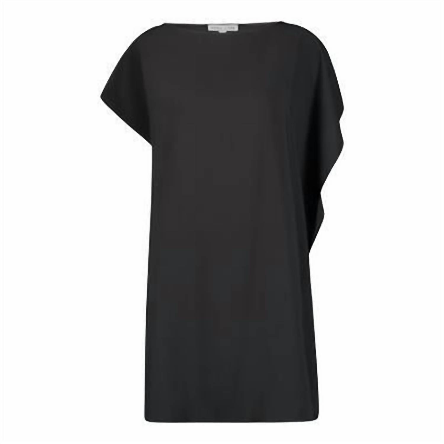 New Anna Cate Eva Flutter Sleeve Dress In Black